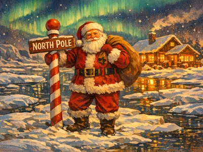 North Pole: Where It Is and Why Santa Lives There